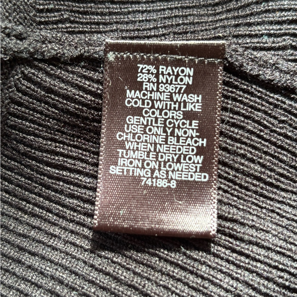 BOLD elements Black Square-Neck Top with Gold But… - image 8